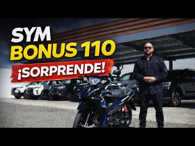 (VIDEO) SYM Bonus 110: Tiene 123cc y nadie lo explica así