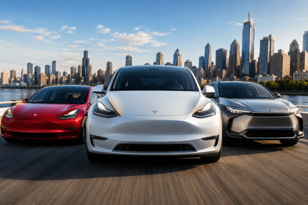Tesla y Toyota lideran el mercado de vehículos eléctricos en Estados ...