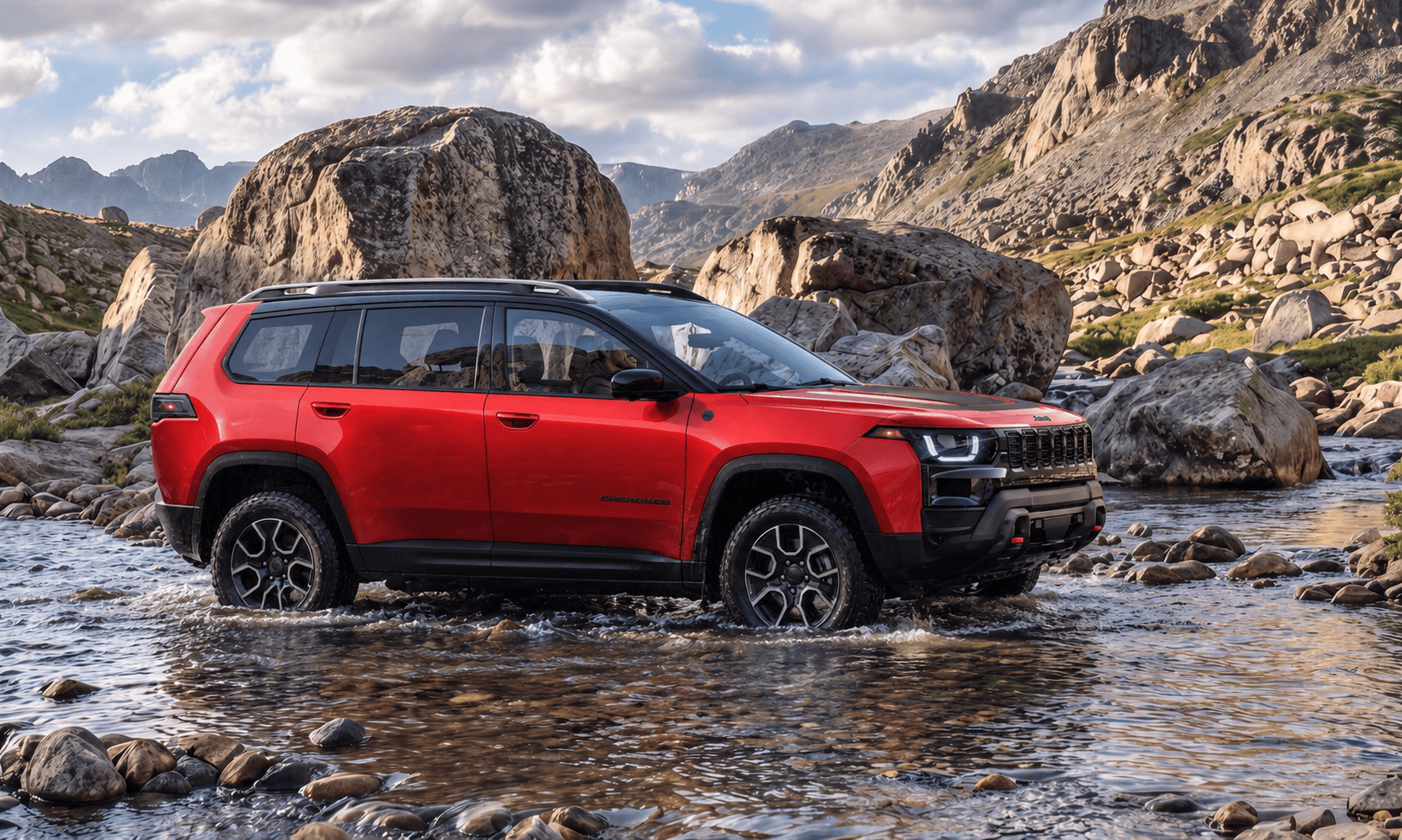 Jeep Cherokee Trailhawk 2027 llega con capacidad todoterreno híbrida