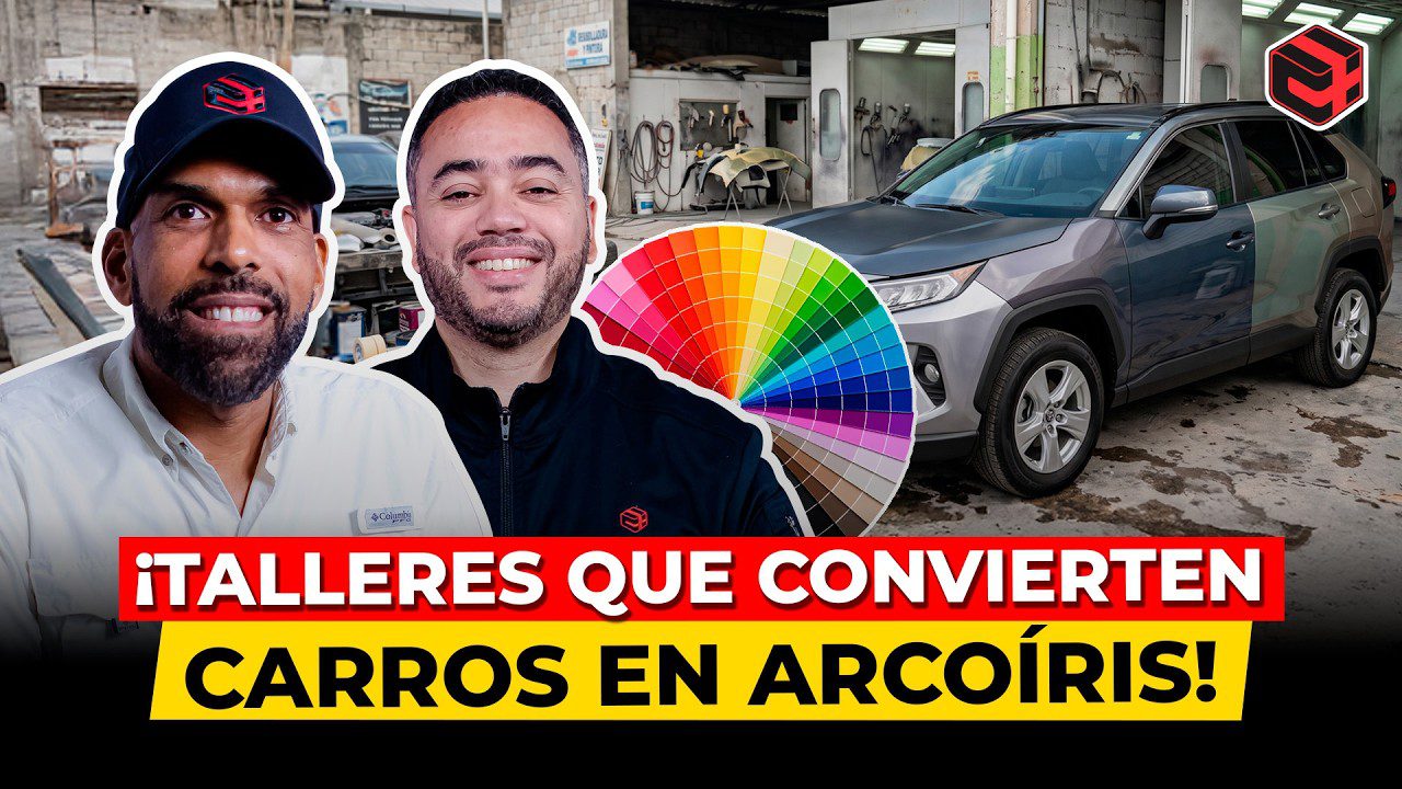 Alertan sobre vehículos que salen de talleres con distintos tonos de pintura